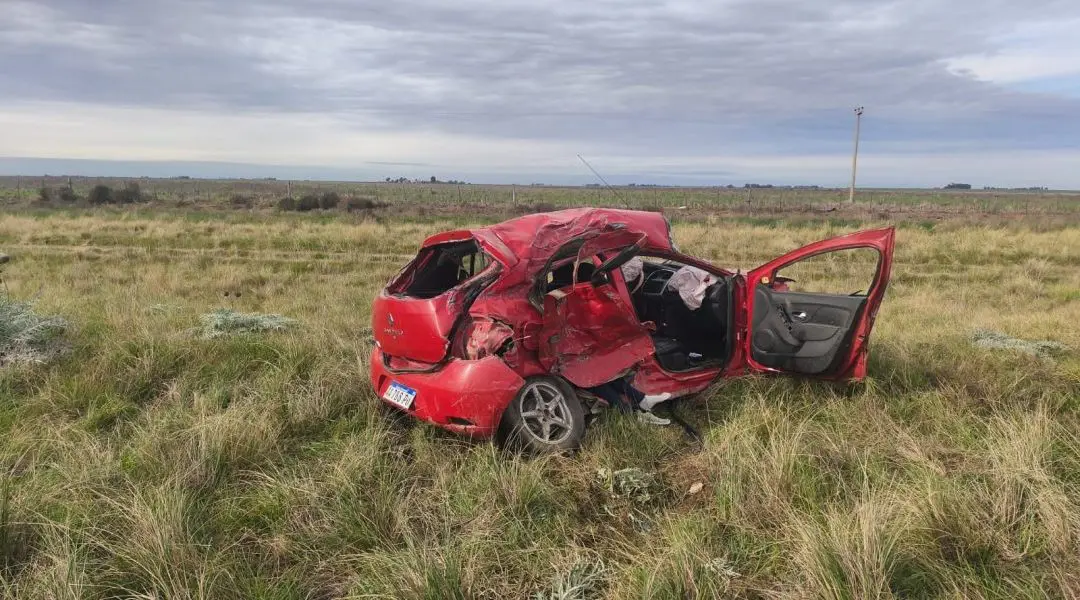 Tragedia en la ruta 51: falleció una mujer y hay un herido grave
