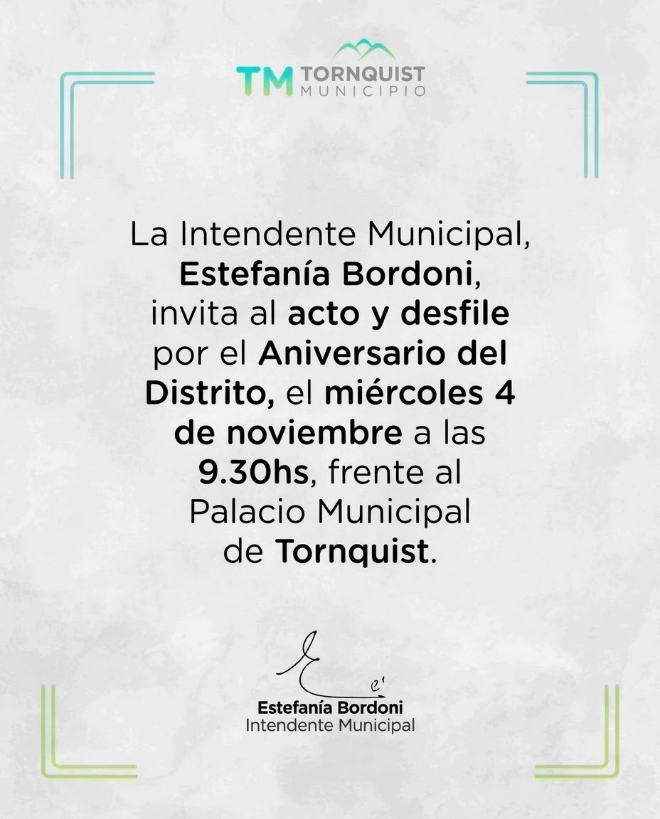 Se realiza el próximo miércoles el tradicional desfile de instituciones en Tornquist
