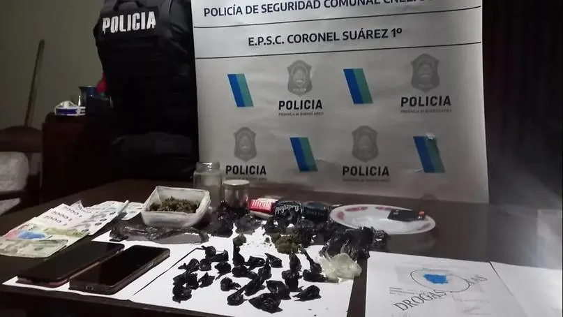 Coronel Suárez: cuatro años de cárcel para un sujeto que vendía drogas