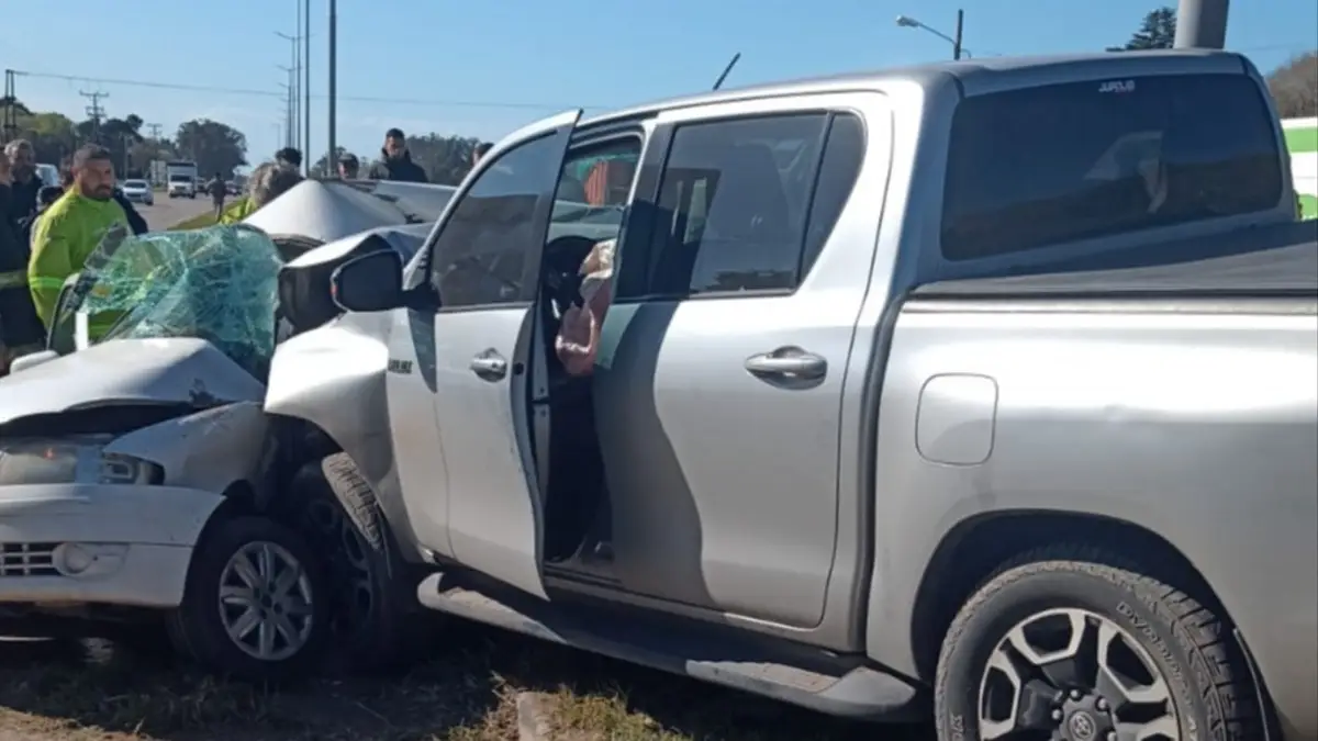 Murió una mujer tras un fuerte choque en la Ruta 88