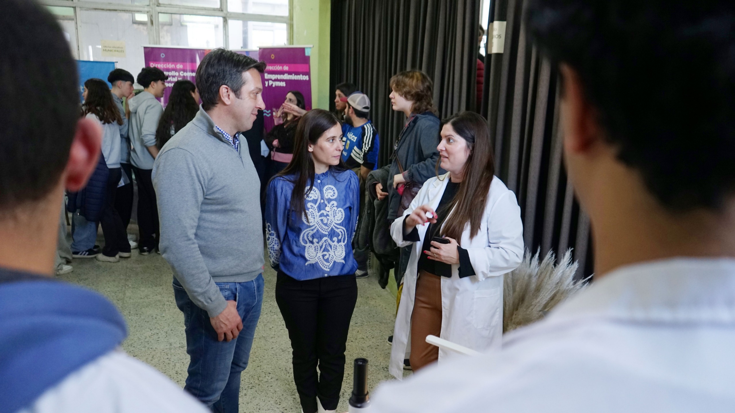 NECOCHEA: El Intendente recorrió la 23° Expo Educativa y destacó la amplia oferta de estudios que tiene la ciudad