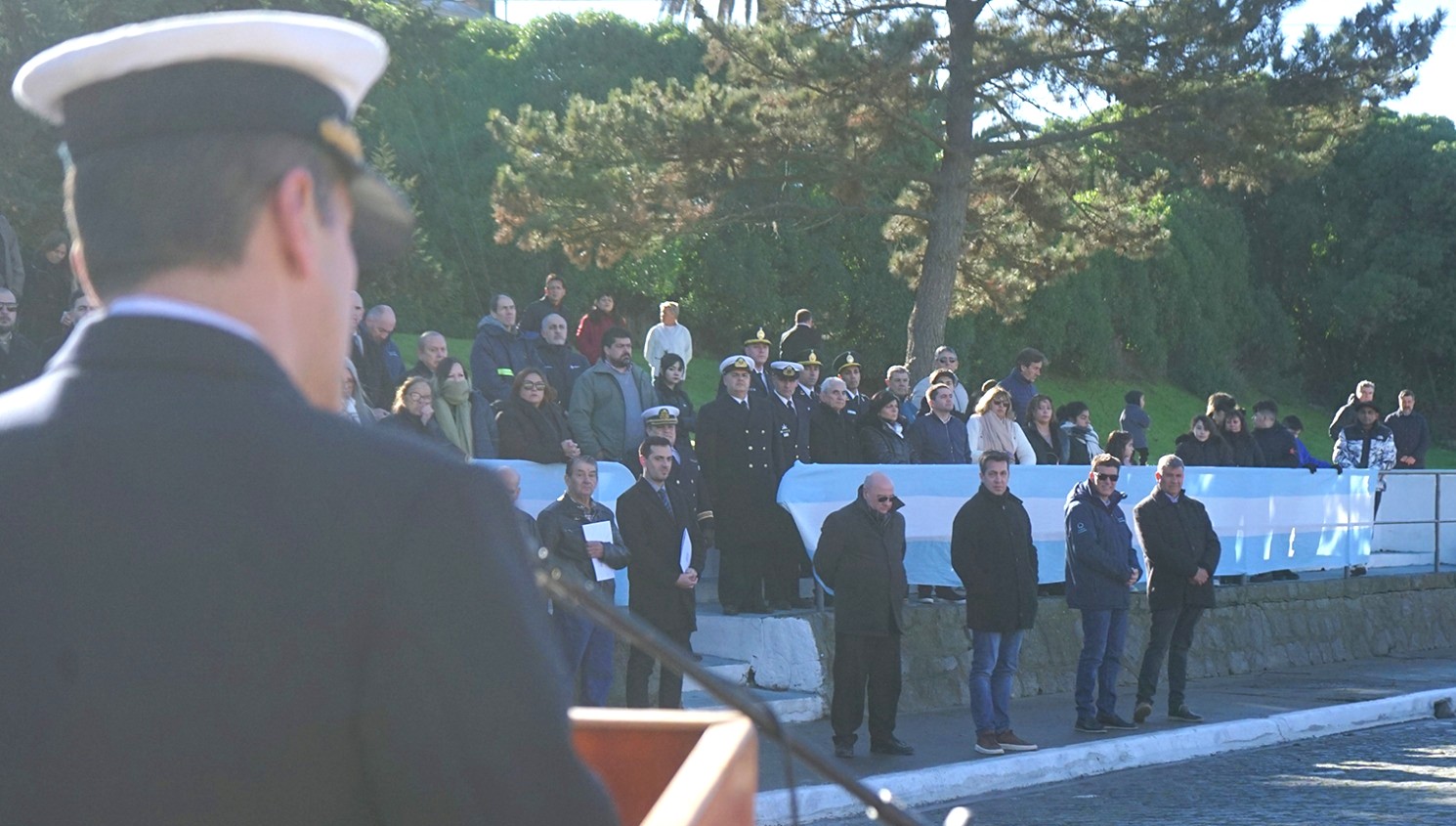 El NECOCHEA: Intendente participó del acto por el 216º aniversario de la Prefectura Naval Argentina