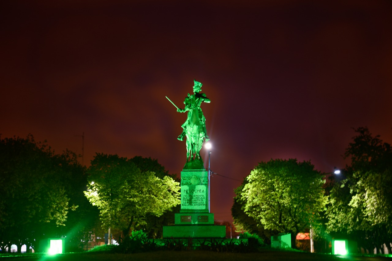 El monumento al General Mariano Necochea fue declarado Patrimonio Histórico Provincial