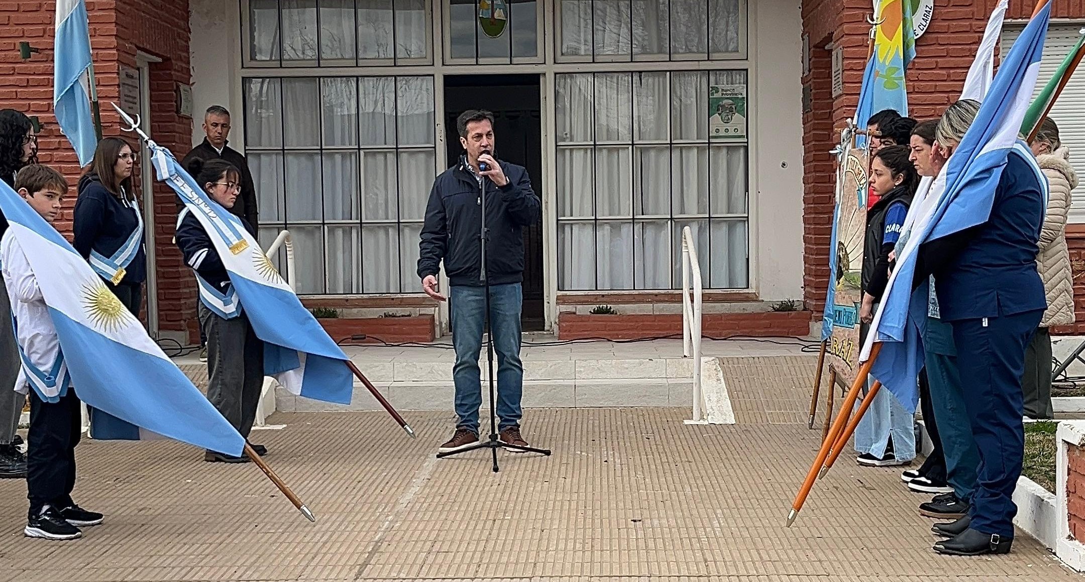 En el 117° aniversario de Claraz, el Intendente resaltó “el esfuerzo y la solidaridad” que forjaron al pueblo