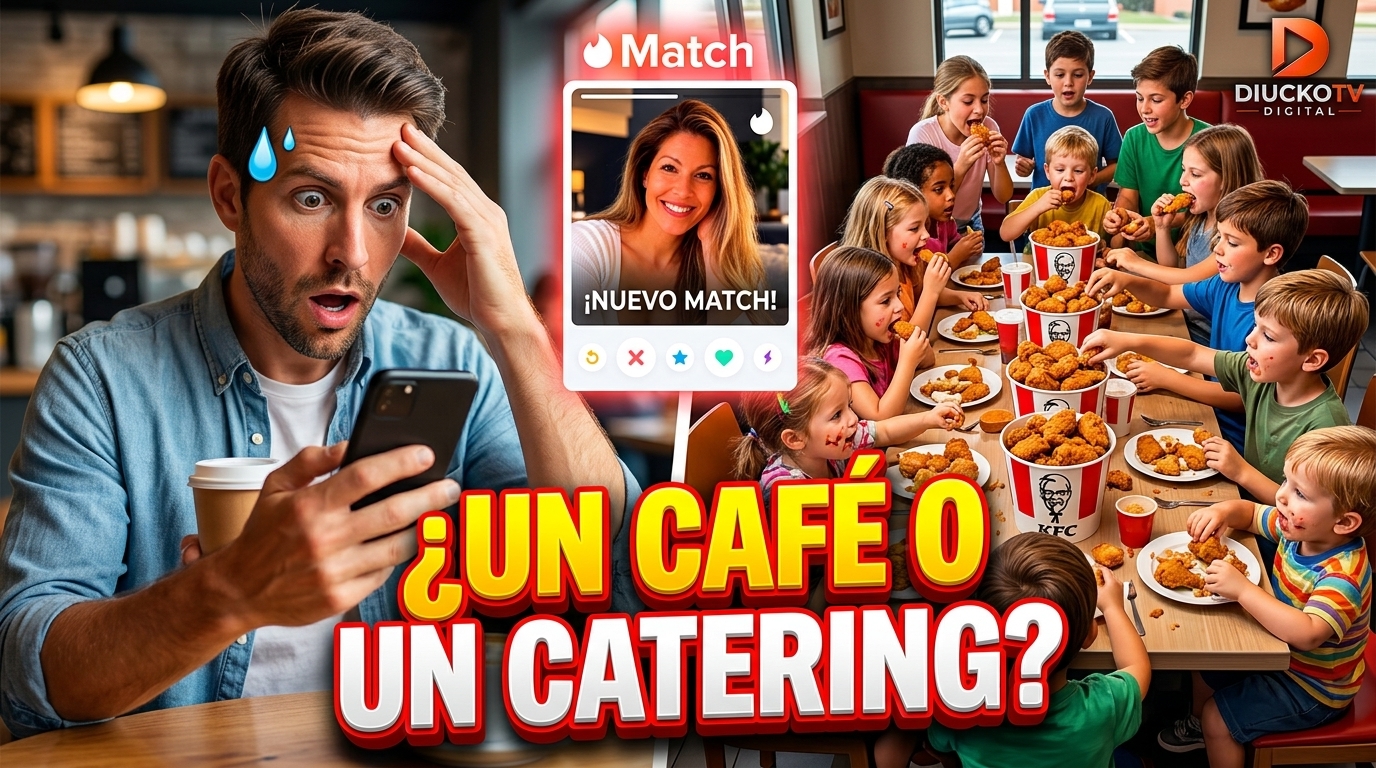 DOCE HIJOS, UN MATCH Y POLLO PARA TODOS: LA BIO DE TINDER QUE DESCOLOCÓ A LAS REDES