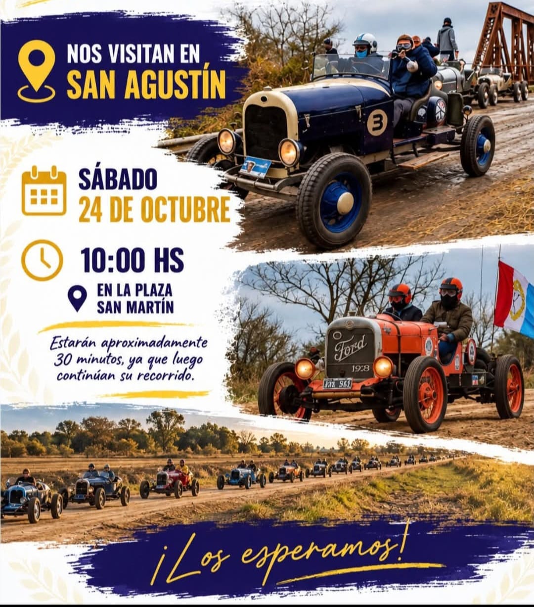 SAN AGUSTÍN RECIBE EL 1° PASEO PROVINCIAL EN BAQUET SAN AGUSTÍN RECIBE EL 1° PASEO PROVINCIAL EN BAQUET