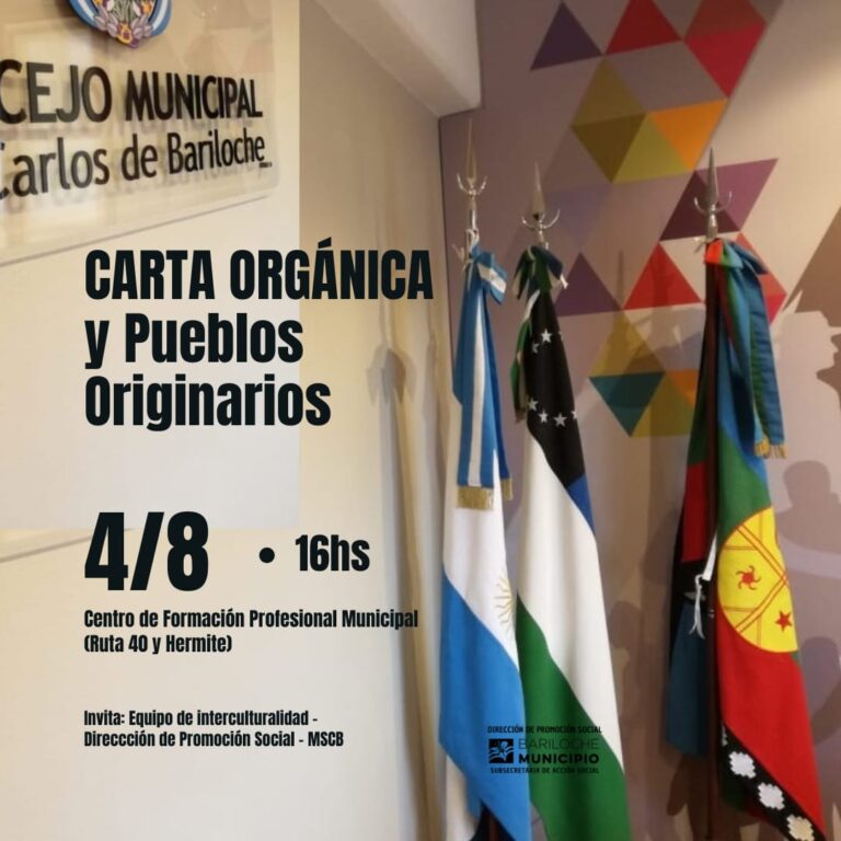 Convocan a un encuentro participativo para actualizar el artículo de la Carta Orgánica sobre pueblos originarios