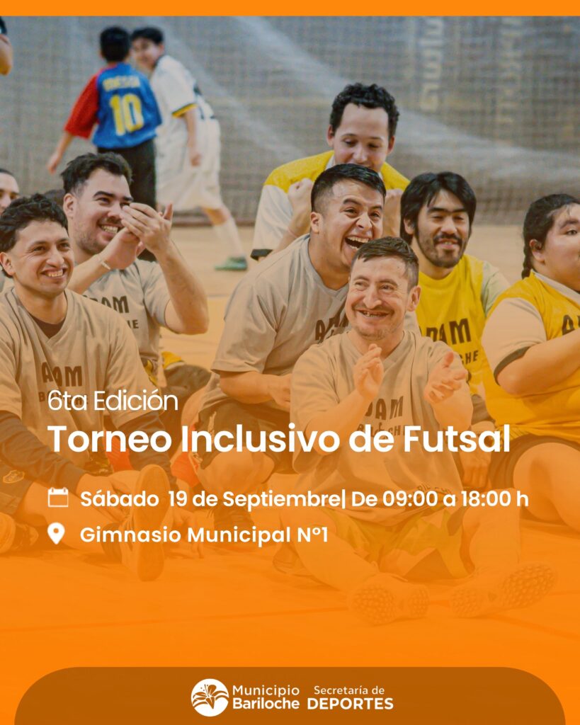 El deporte abraza y transforma con una nueva fiesta de la inclusión a Bariloche