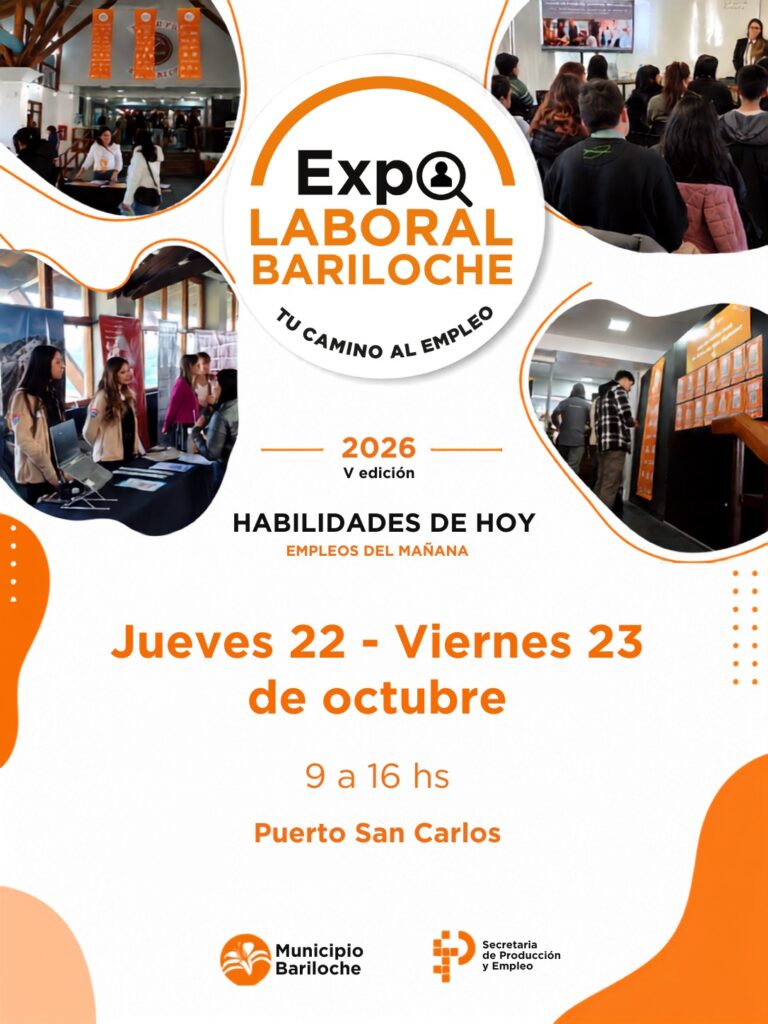 La Expo Laboral Bariloche 2026 ya tiene fecha