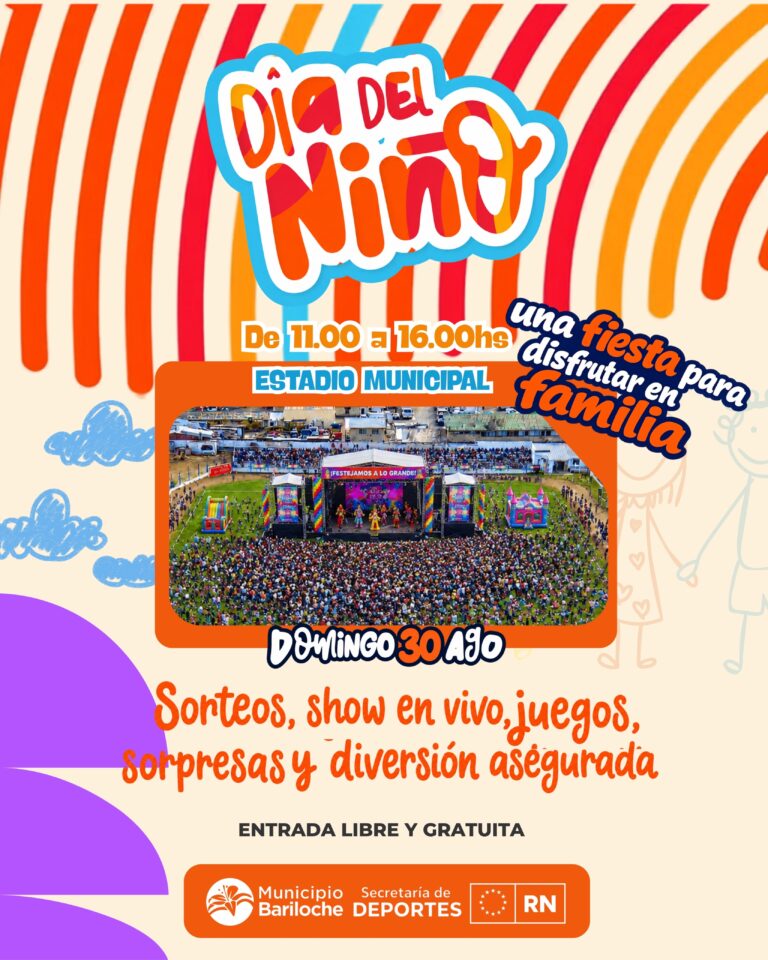 ¡El Estadio Municipal se Viste de Fiesta: Una Invitación a la Alegría y el Corazón de Bariloche!