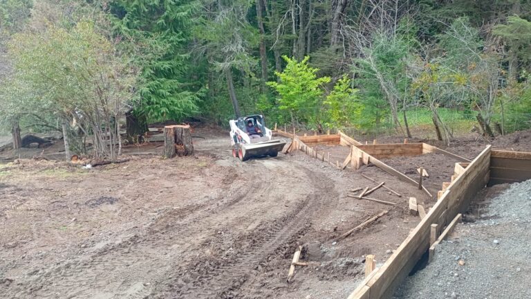 Comenzaron las tareas de hormigón en el futuro Ecoparque Municipal de Llao Llao