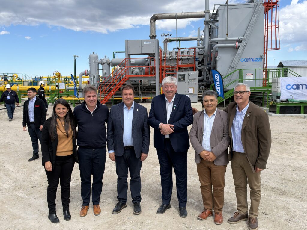 Cortés acompañó la puesta en marcha de una obra estratégica que ampliará el acceso al gas en Bariloche