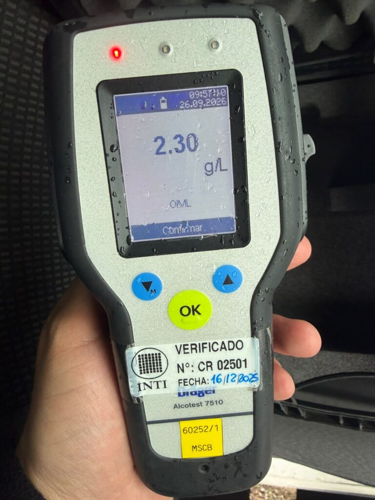 Controles del fin de semana: 23 actas y 21 vehículos retenidos