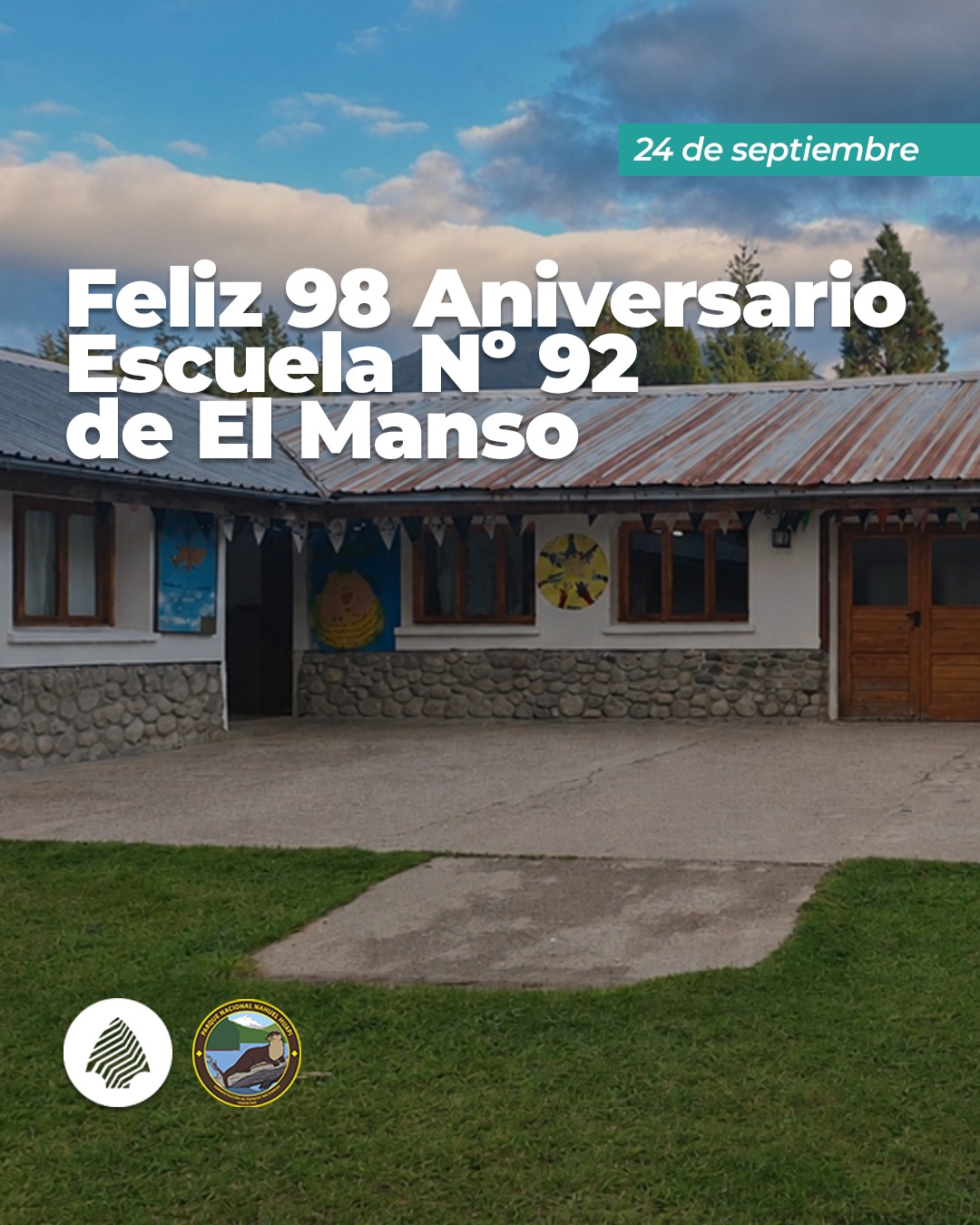 🏫💚 ¡Feliz 98.º aniversario, querida Escuela N.º 92 de El Manso!