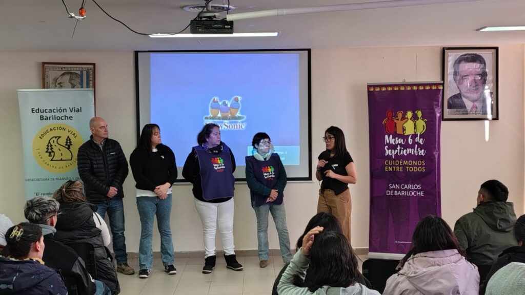 Educación Vial llevó sus propuestas a distintos espacios de Bariloche