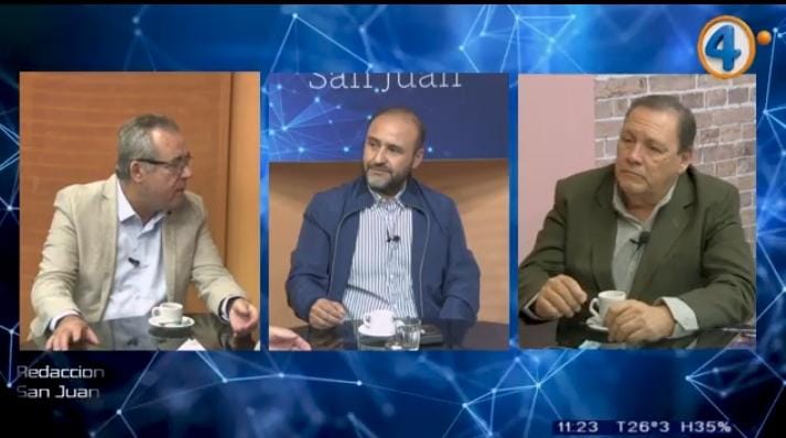 ALFREDO AMÍN: VISITO EL PROGRAMA “RSJ CANAL 4 SAN JUAN”