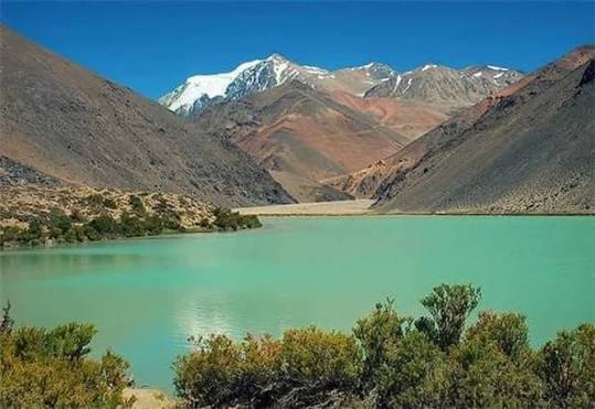 A 21 años del desborde de la Laguna Los Erizos un embalse natural de alta montaña ubicado en la cordillera del departamento de Calingasta