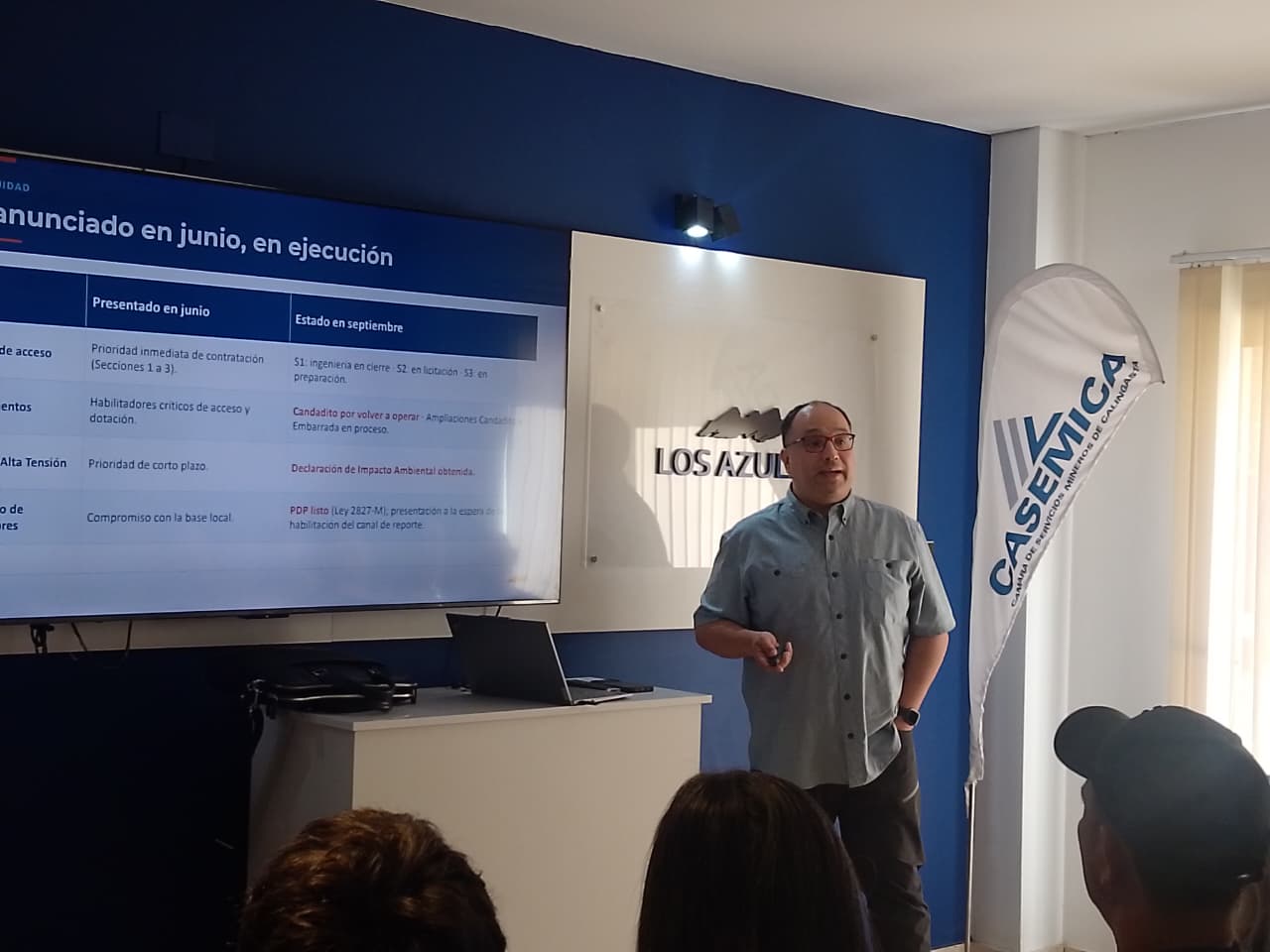 Los Azules: avanzan en la ingeniería y define el abastecimiento energético del proyecto