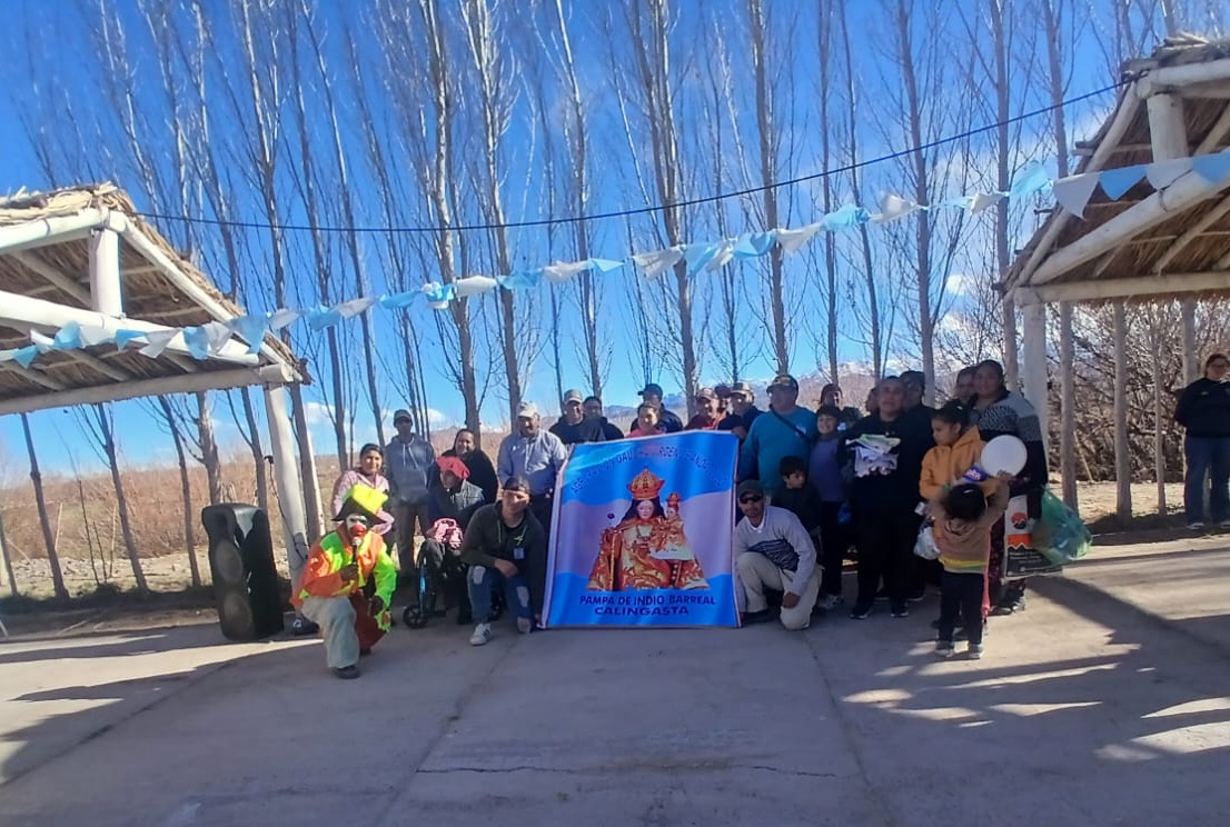 VILLA NUEVA CALINGASTA: “Una hermosa tarde para agasajar a nuestros niños”