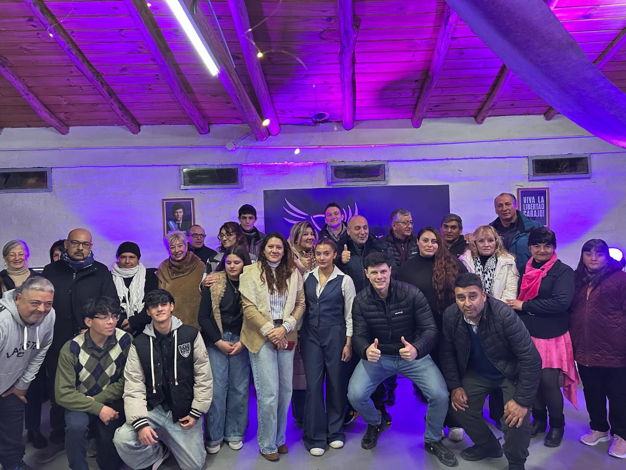 SIGUIENDO LA EXPANSIÓN DE LA LIBERTAD AVANZA, SE INAUGURÓ UNA NUEVA SEDE EN CALINGASTA