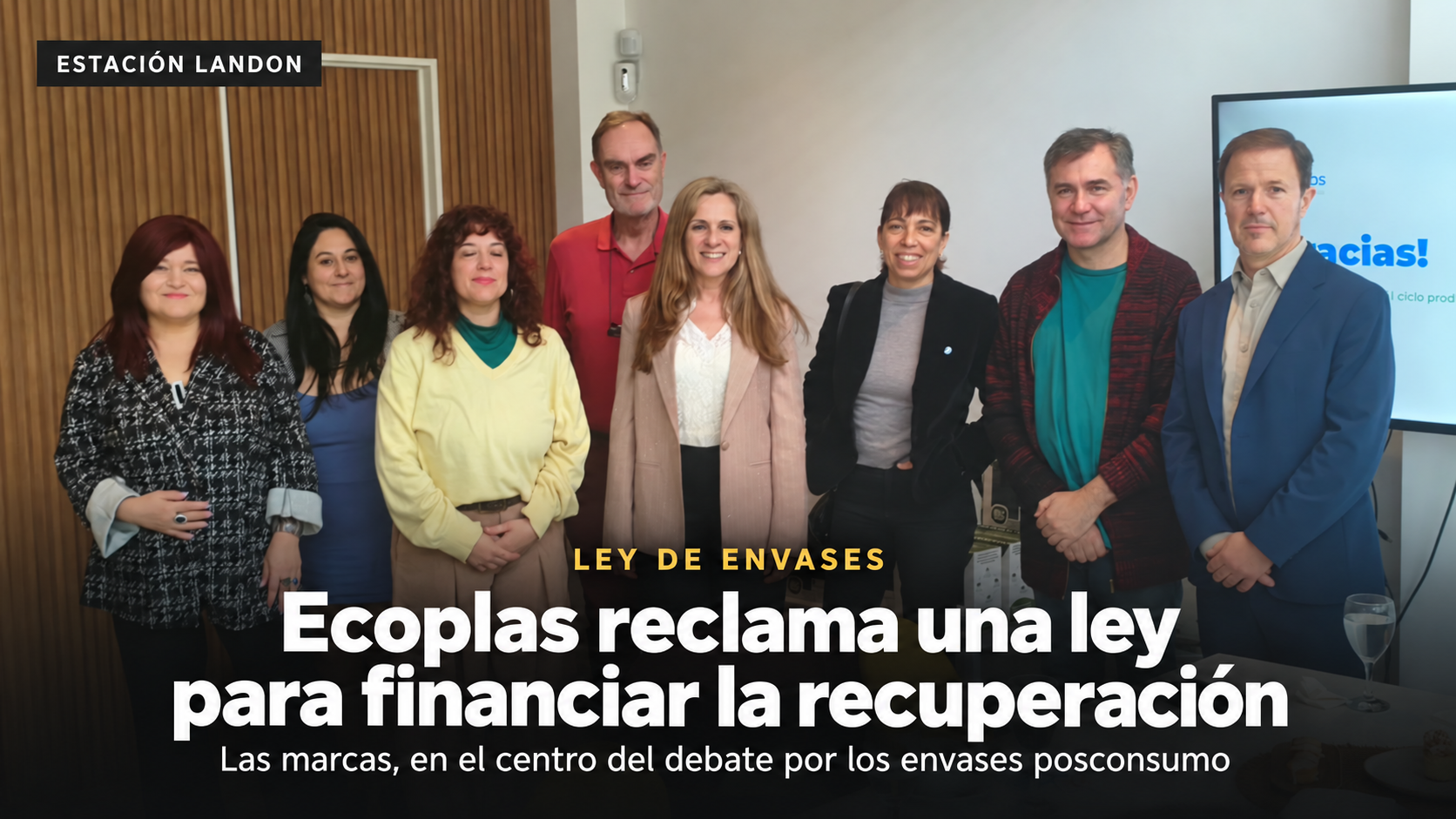 Ecoplas y la CAIP reunieron al periodismo en un extenso encuentro: radiografía del reciclaje en Argentina y un reclamo conjunto por la Ley de Envases