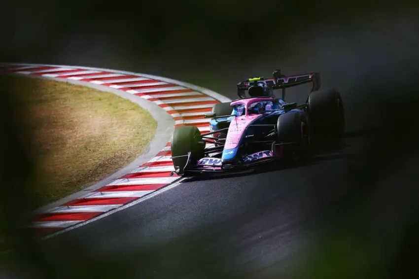 ALPINE.webp Colapinto terminó 15° en un complicado GP de Hungría