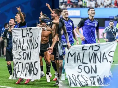 A qué sanción se expone la AFA por la bandera de «Las Malvinas son argentinas»