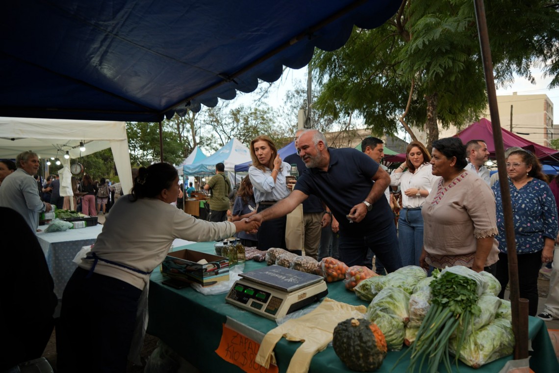 POLICH-FERIA FRANCA.jpg Polich en el Encuentro de Ferias Francas: “Esta iniciativa favorece al emprendedurismo y la economía”