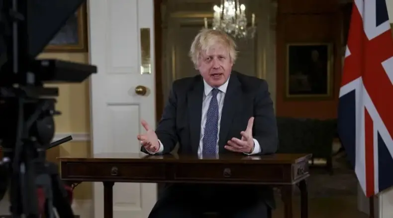 boris johson.webp Tras el mensaje de Javier Milei, Boris Johnson pidió refuerzos militares en las Islas Malvinas