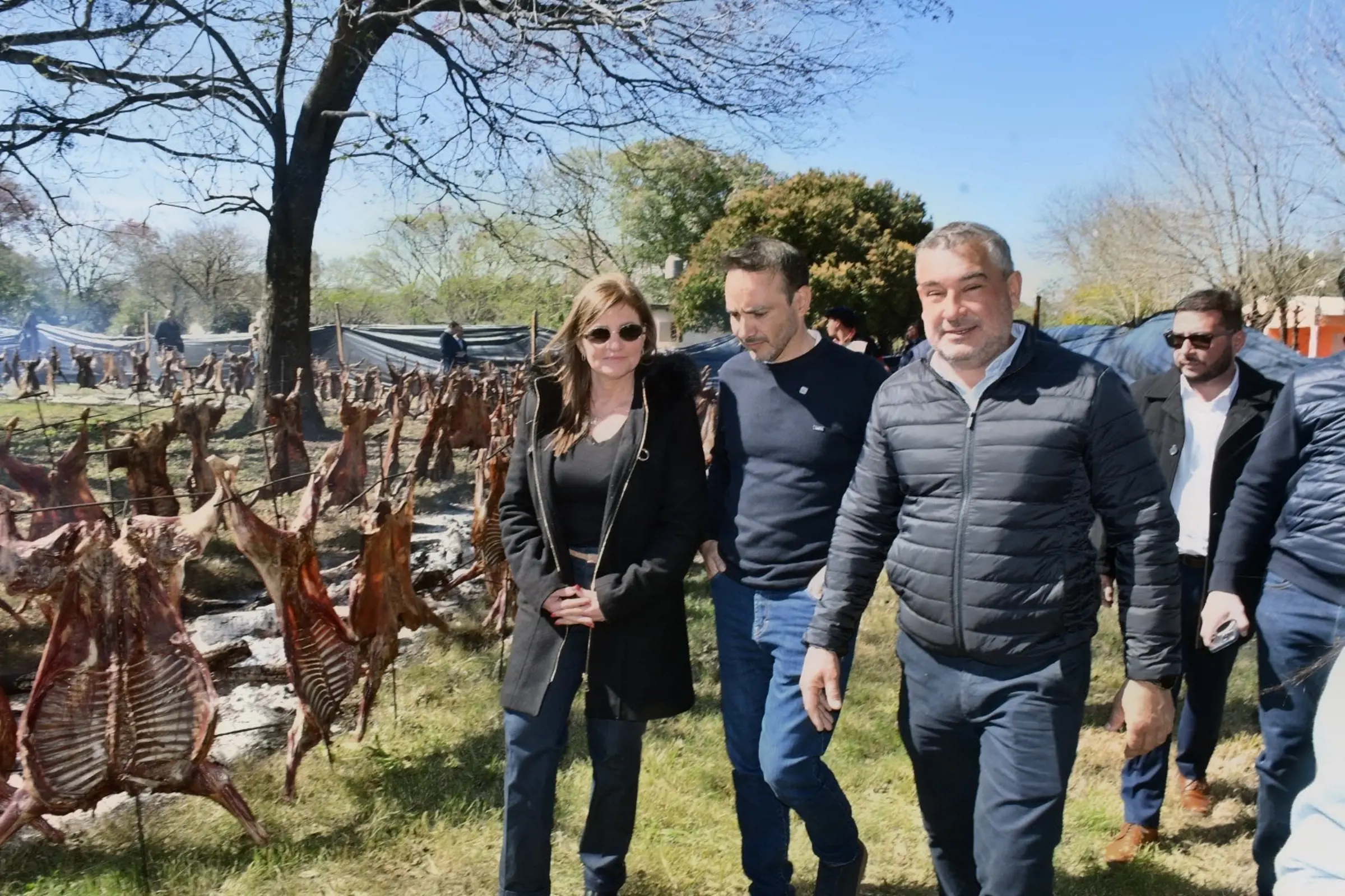 cordero.webp Valdés destacó la producción y el potencial turístico de la Fiesta del Cordero Lomeño