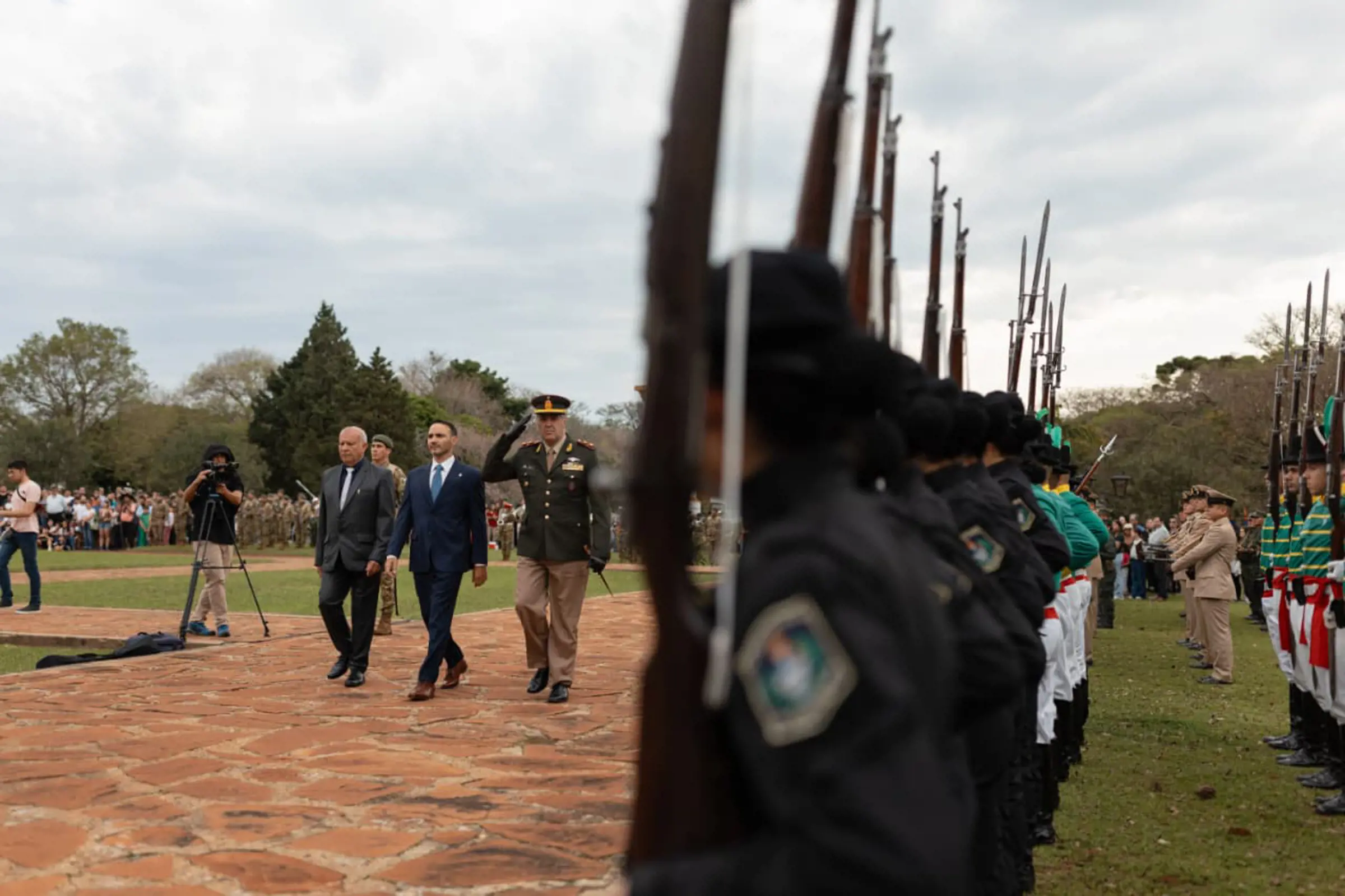 jn pablo-yapeyú.webp El gobernador reivindicó el legado de San Martín durante los actos centrales en Yapeyú
