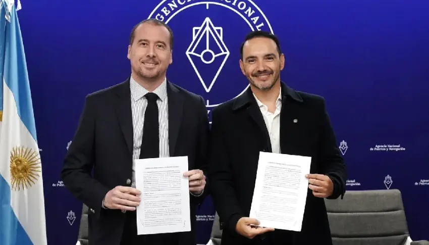 valdes -convenio.webp JP Valdés firmó un convenio nacional para incorporar embarcaciones y aprovechar el potencial de las vías navegables