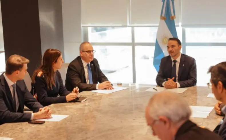 Valdés y el embajador israelí avanzan en una agenda conjunta