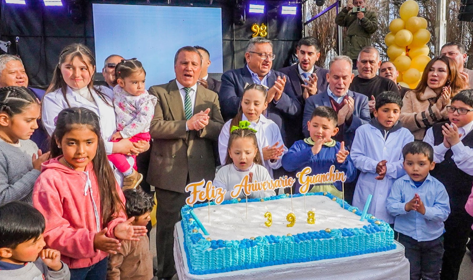 Guanchín celebró su 398° aniversario junto a toda su comunidad