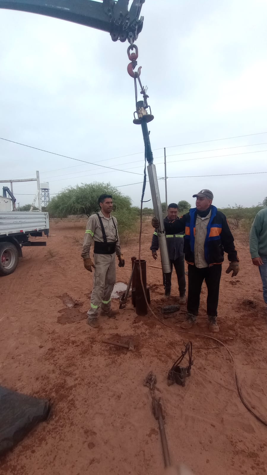 La Provincia reparó perforaciones en Tama y Anchico para mejorar el abastecimiento de agua a sus comunidades