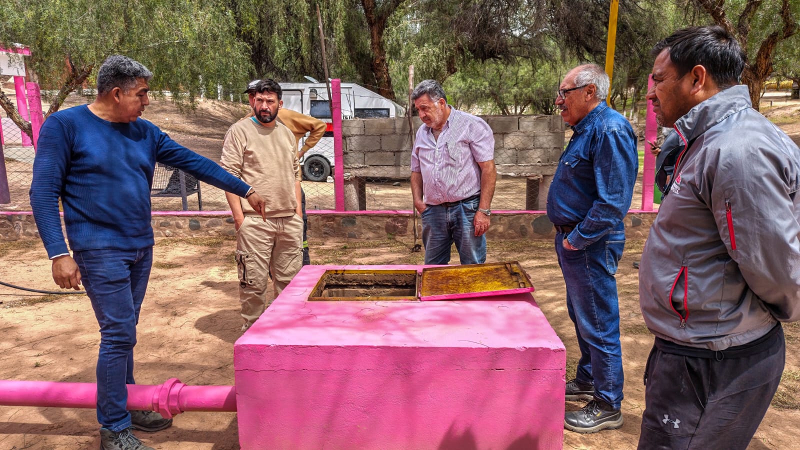 La Provincia repara la captación de agua de riego y avanza en mejoras para el abastecimiento de Chañarmuyo