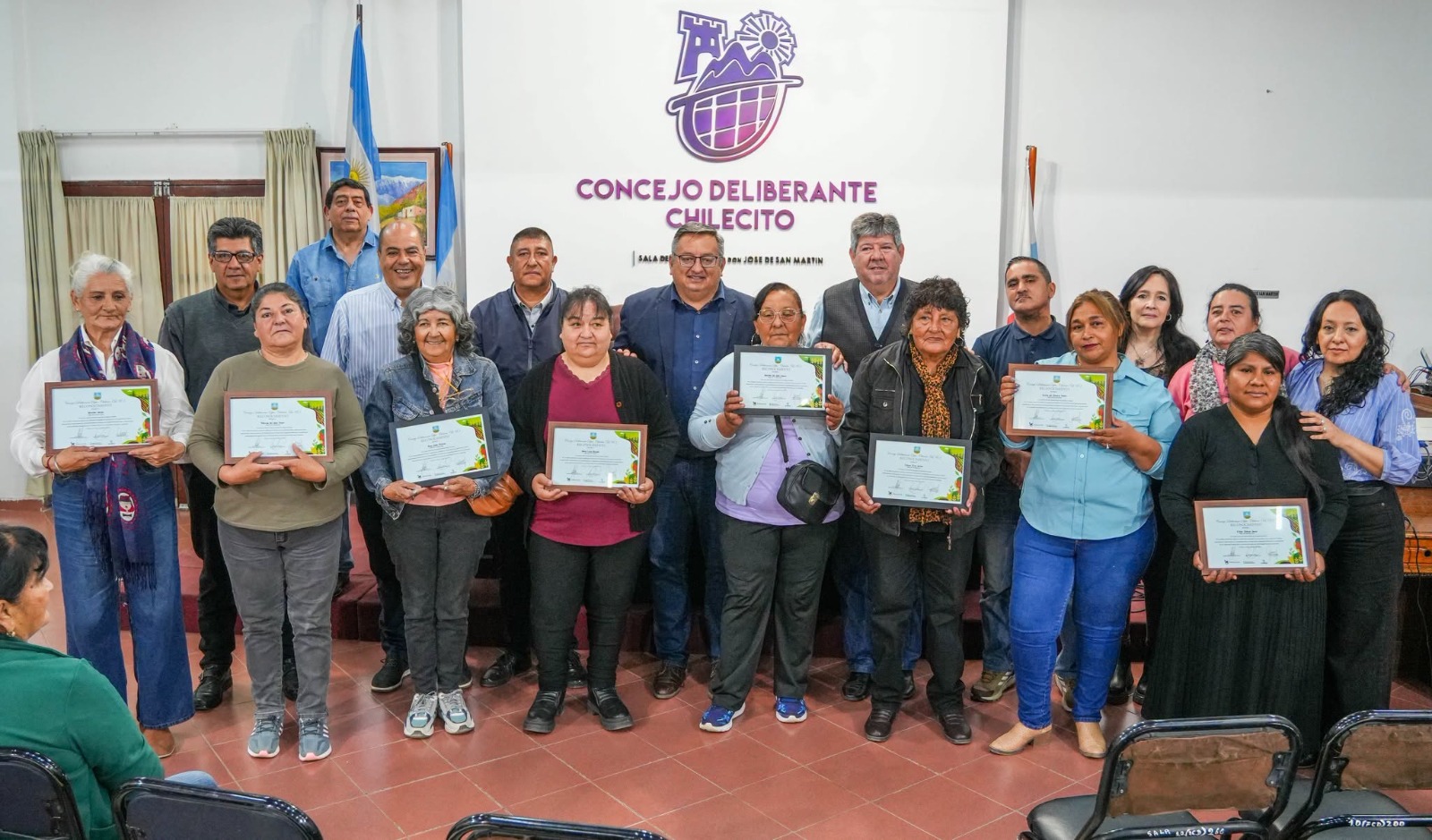 El Concejo Deliberante reconoció la trayectoria y el aporte de las Mujeres Rurales de Chilecito