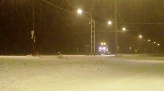 LA NIEVE VOLVIÓ A RÍO TURBIO Y DEJÓ UNA POSTAL INVERNAL EN PLENA PRIMAVERA