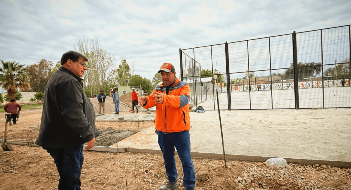 9 de Julio : las obras del nuevo espacio multideportivo alcanzaron un 70% de ejecución
