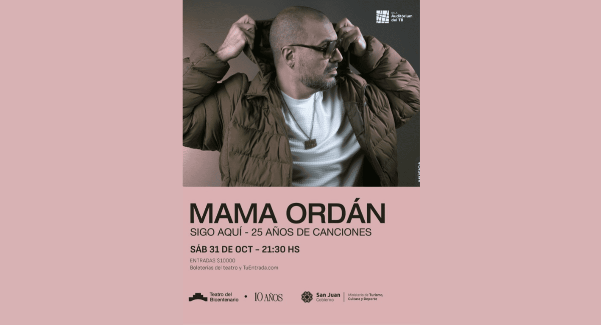Mama Ordán celebra 25 años de canciones y presenta su quinto álbum solista en el Teatro del Bicentenario Mama Ordán celebra 25 años de canciones y presenta su quinto álbum solista en el Teatro del Bicentenario