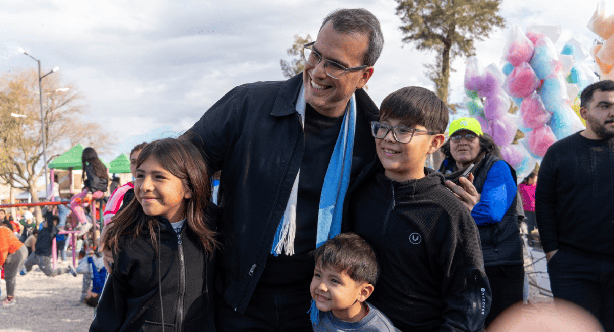 Más de 3.000 personas coparon Villa San Damián en el arranque del mes de la niñez en Rawson