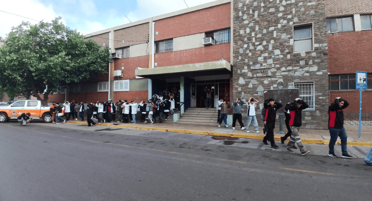 San Juan logró un simulacro de evacuación con el 100% de cobertura escolar