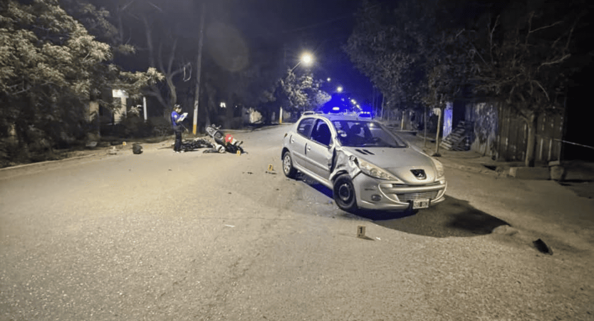 Rawson: tres motociclistas resultaron gravemente heridos tras un choque entre un auto y dos motos. Rawson: tres motociclistas resultaron gravemente heridos tras un choque entre un auto y dos motos.