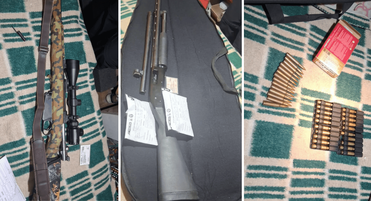 Allanamiento en Rawson: secuestraron un arsenal de armas tras una gresca barrial que dejó un niño herido