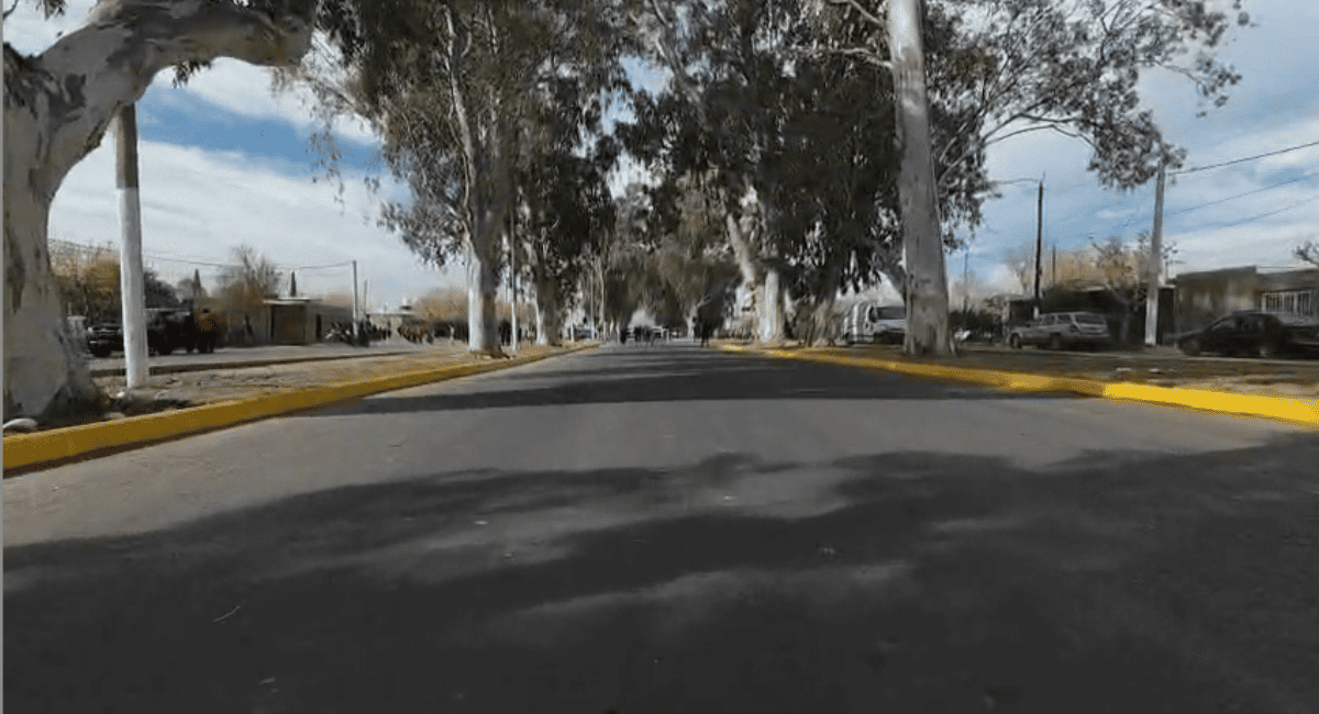 Obras por los 118 años de Rivadavia: repavimentaron arterias clave en las calles Godoy y Baigorria