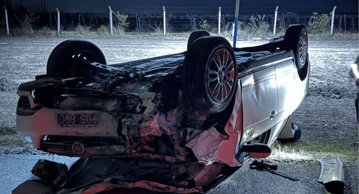 Tragedia en Ruta 20: un hombre de 55 años murió en el acto tras ser colisionado desde atrás por otro auto