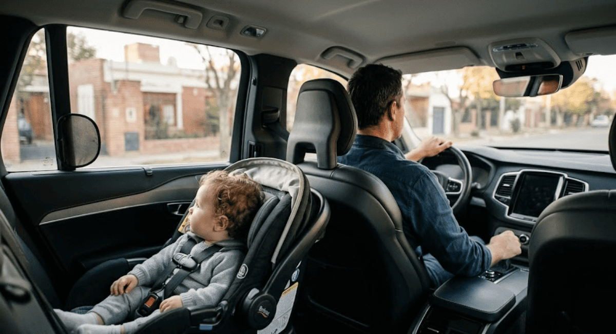 Rawson: un chofer de Uber trasladó a un bebé de 9 meses hasta la ANSES pero la madre nunca llegó