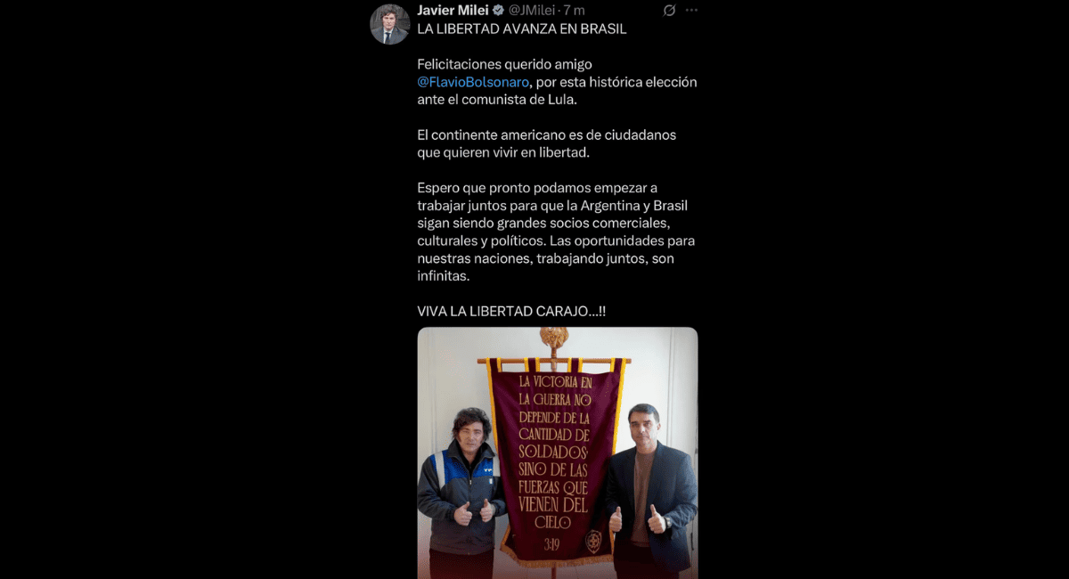 Brasil ,balotaje el 25 de octubre: Flávio Bolsonaro y Lula da Silva se vuelven a medir Brasil ,balotaje el 25 de octubre: Flávio Bolsonaro y Lula da Silva se vuelven a medir