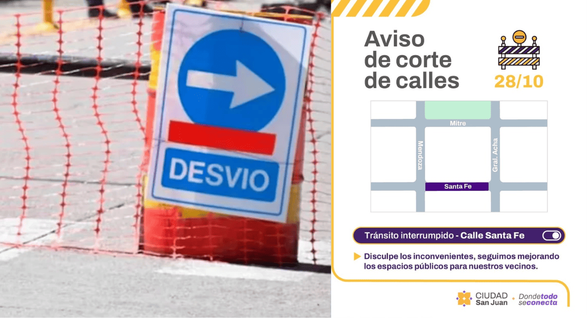 Capital : continúan las obras de repavimentación en calle Santa Fe