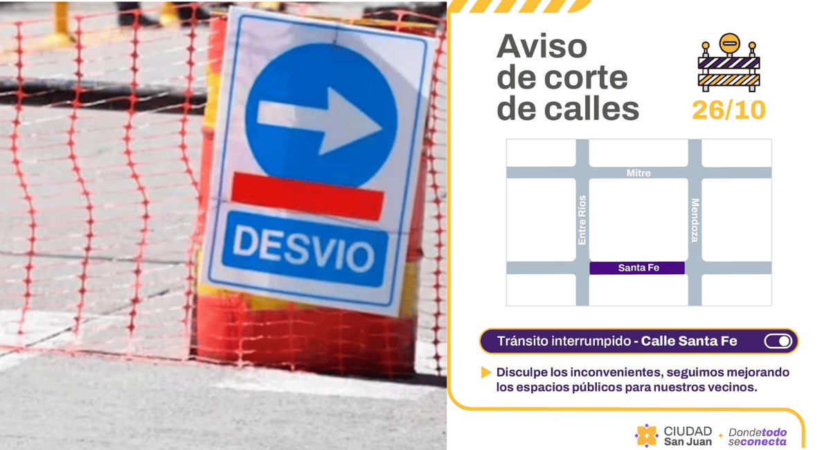 Capital Plan 50 Cuadras: este lunes inicia la repavimentación de calle Santa Fe entre Mendoza y Entre Ríos